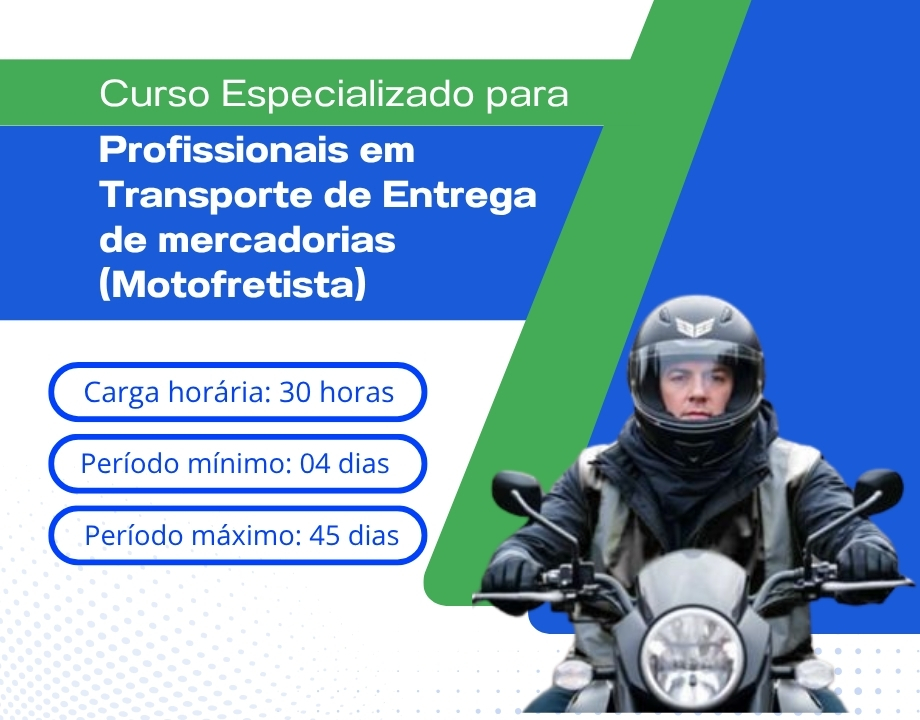 Profissionais em Transporte de Entrega de Mercadorias - Motofretista